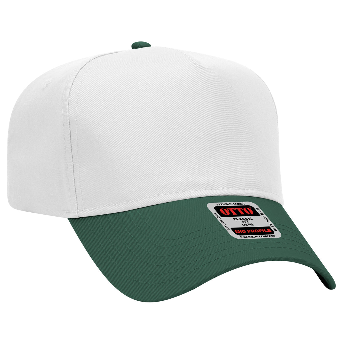 Otto Cap 31-069 - 5 Panel, Mid Profile Baseball Cap - Signature Edition