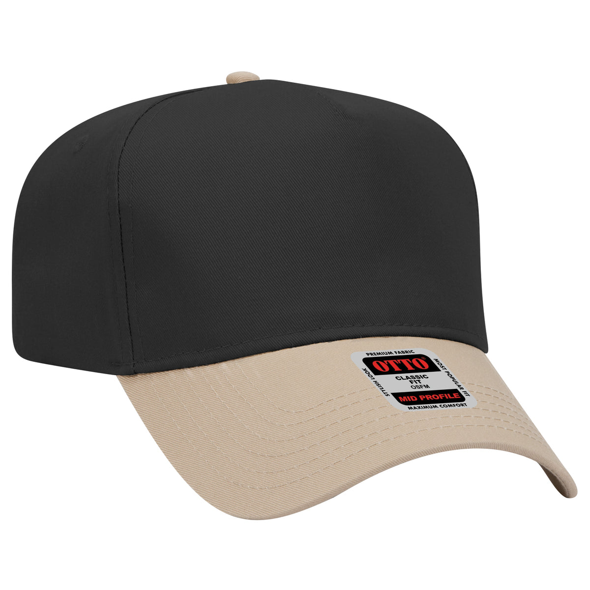Otto Cap 31-069 - 5 Panel, Mid Profile Baseball Cap - Signature Edition