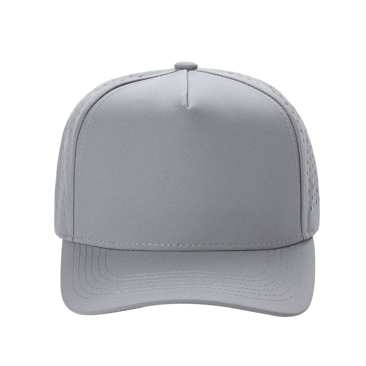 Unbranded 5 Panel Perforated Laser Mesh Hat Waterproof Cap - Signature Edition