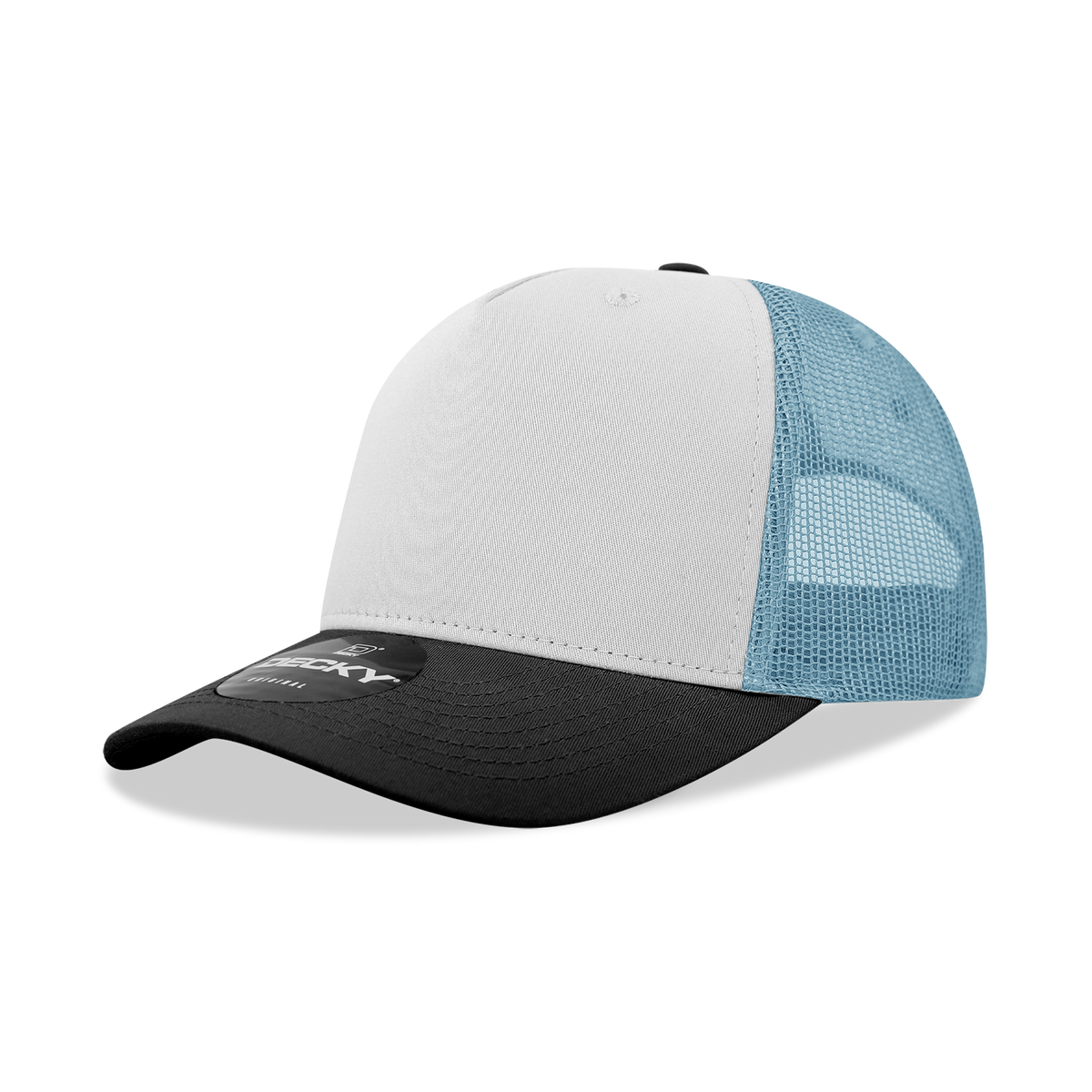 Decky 6030 Classic 5 Panel Retro Trucker Cap - Blank - Signature Edition