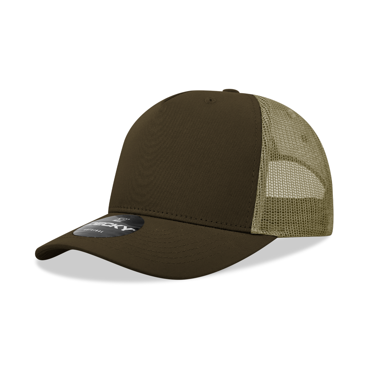 Decky 6030 Classic 5 Panel Retro Trucker Cap - Blank - Signature Edition