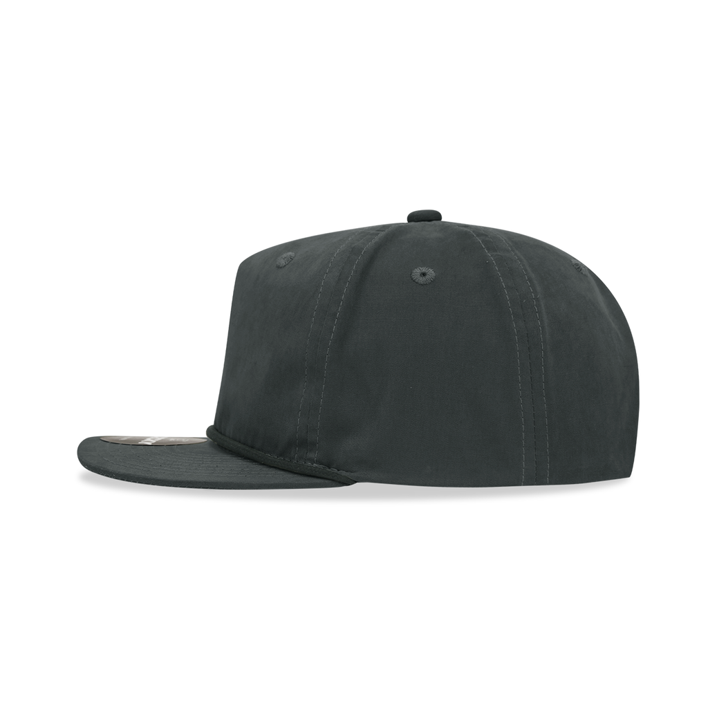 Decky 6032 Classic Rope Hat 5 Panel Flat Bill Cap Snapback - Blank - Signature Edition