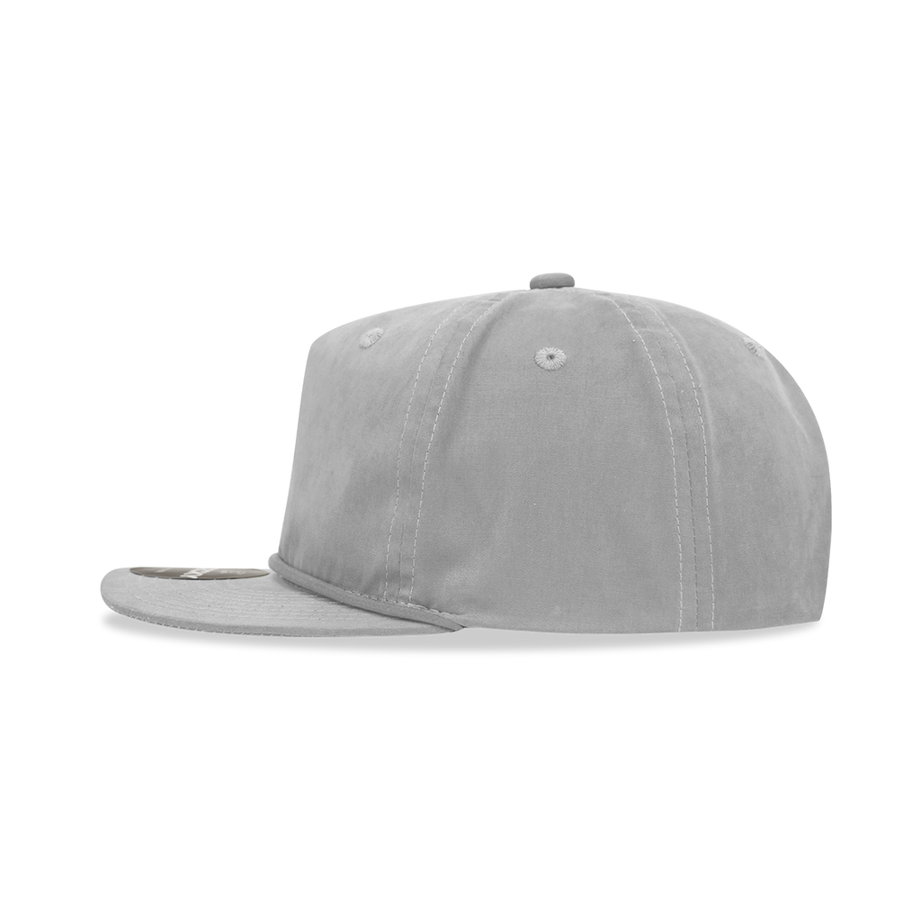 Decky 6032 Classic Rope Hat 5 Panel Flat Bill Cap Snapback - Blank - Signature Edition