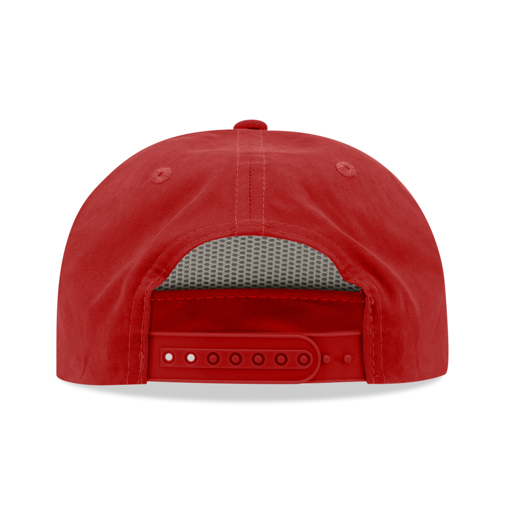 Decky 6032 Classic Rope Hat 5 Panel Flat Bill Cap Snapback - Blank - Signature Edition