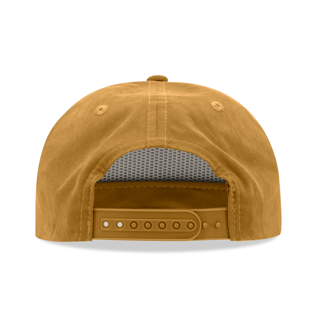 Decky 6032 Classic Rope Hat 5 Panel Flat Bill Cap Snapback - Blank - Signature Edition