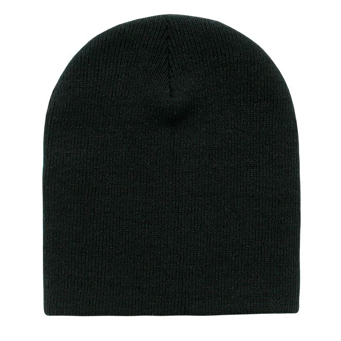 Decky 614 Acrylic Short Beanie Knit Cap - Blank - Signature Edition