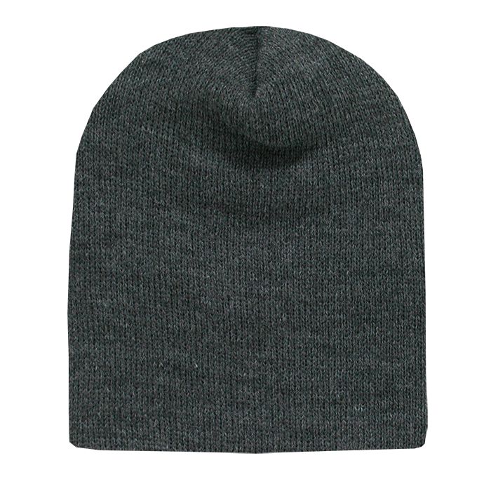 Decky 614 Acrylic Short Beanie Knit Cap - Blank - Signature Edition