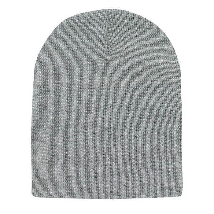 Decky 614 Acrylic Short Beanie Knit Cap - Blank - Signature Edition