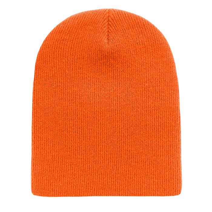 Decky 614 Acrylic Short Beanie Knit Cap - Blank - Signature Edition