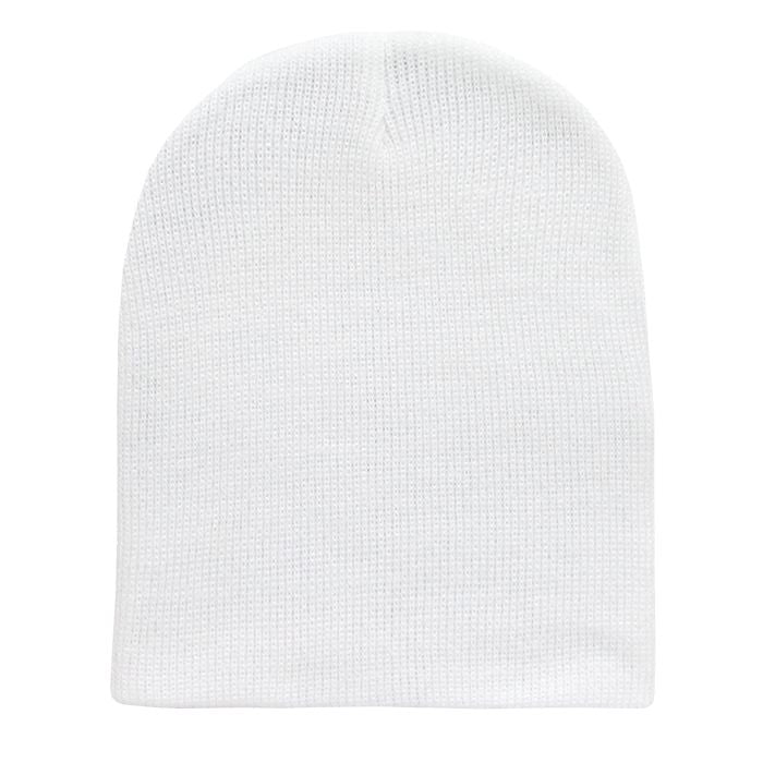 Decky 614 Acrylic Short Beanie Knit Cap - Blank - Signature Edition