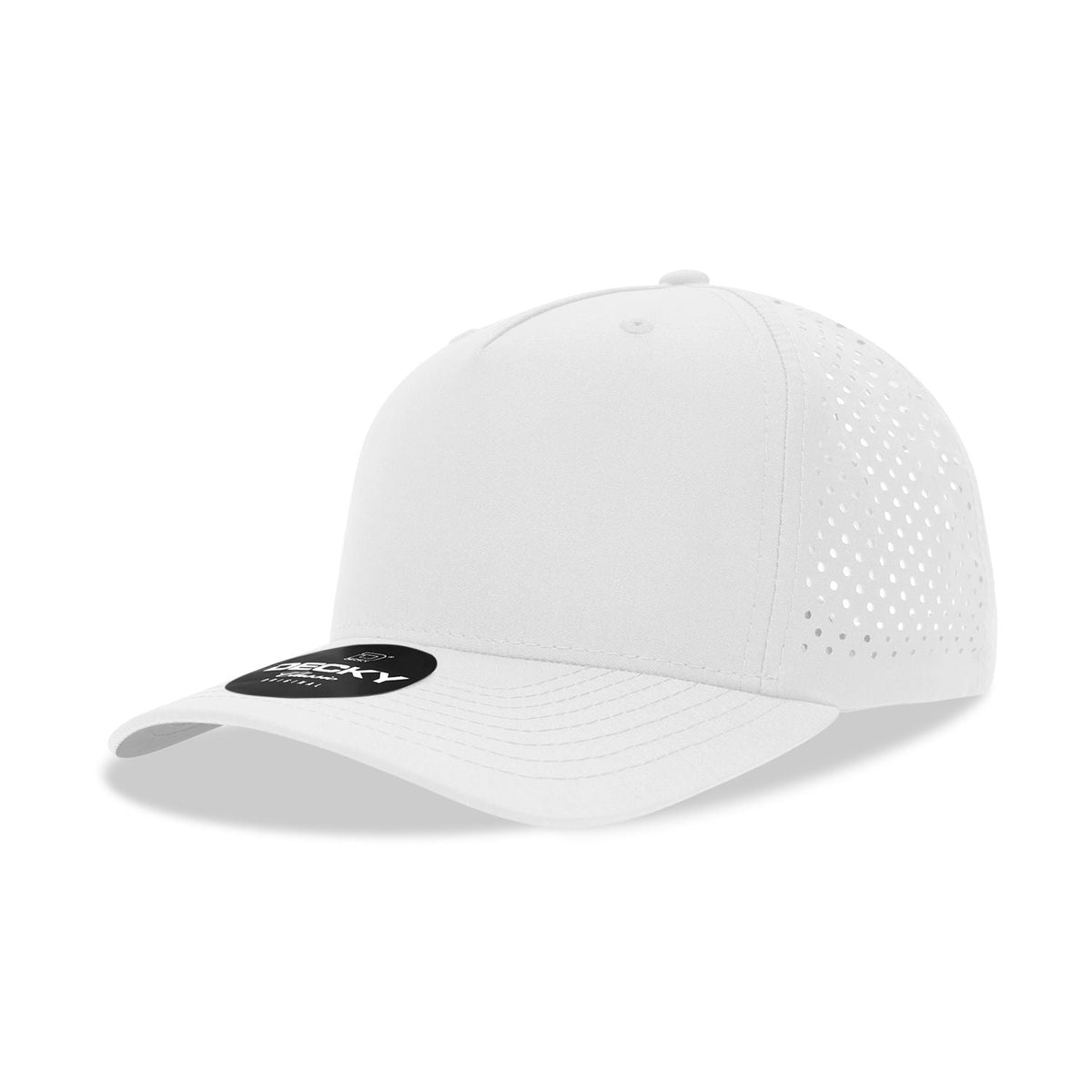 Decky 6225 5 Panel Mid Profile Structured Perforated Performance Cap - Blank - Signature Edition