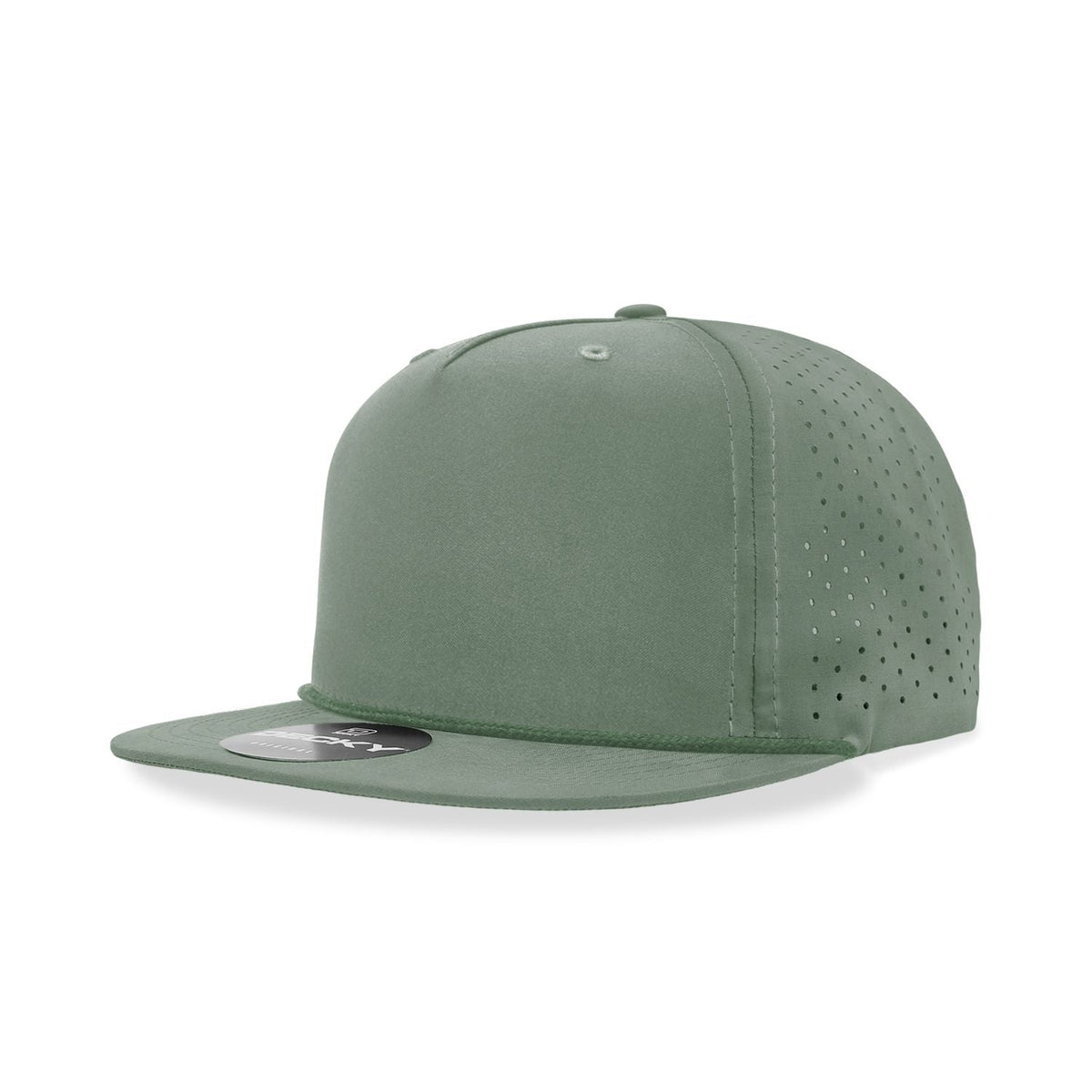 Decky 6226 5 Panel High Profile Relaxed Perforated Performance Rope Hat - Blank - Signature Edition