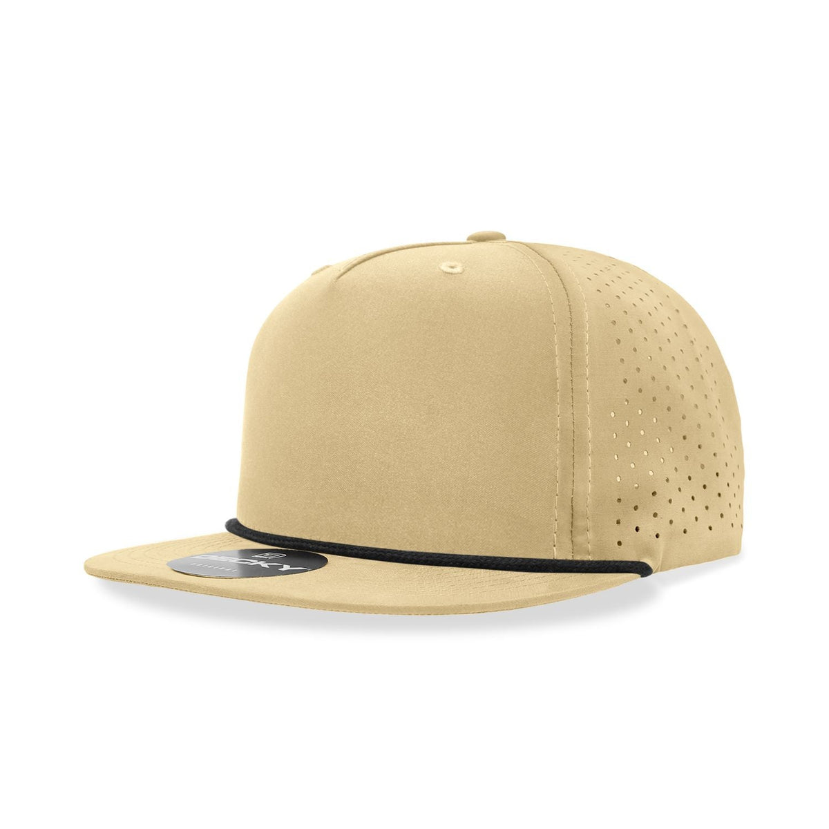 Decky 6226 5 Panel High Profile Relaxed Perforated Performance Rope Hat - Blank - Signature Edition