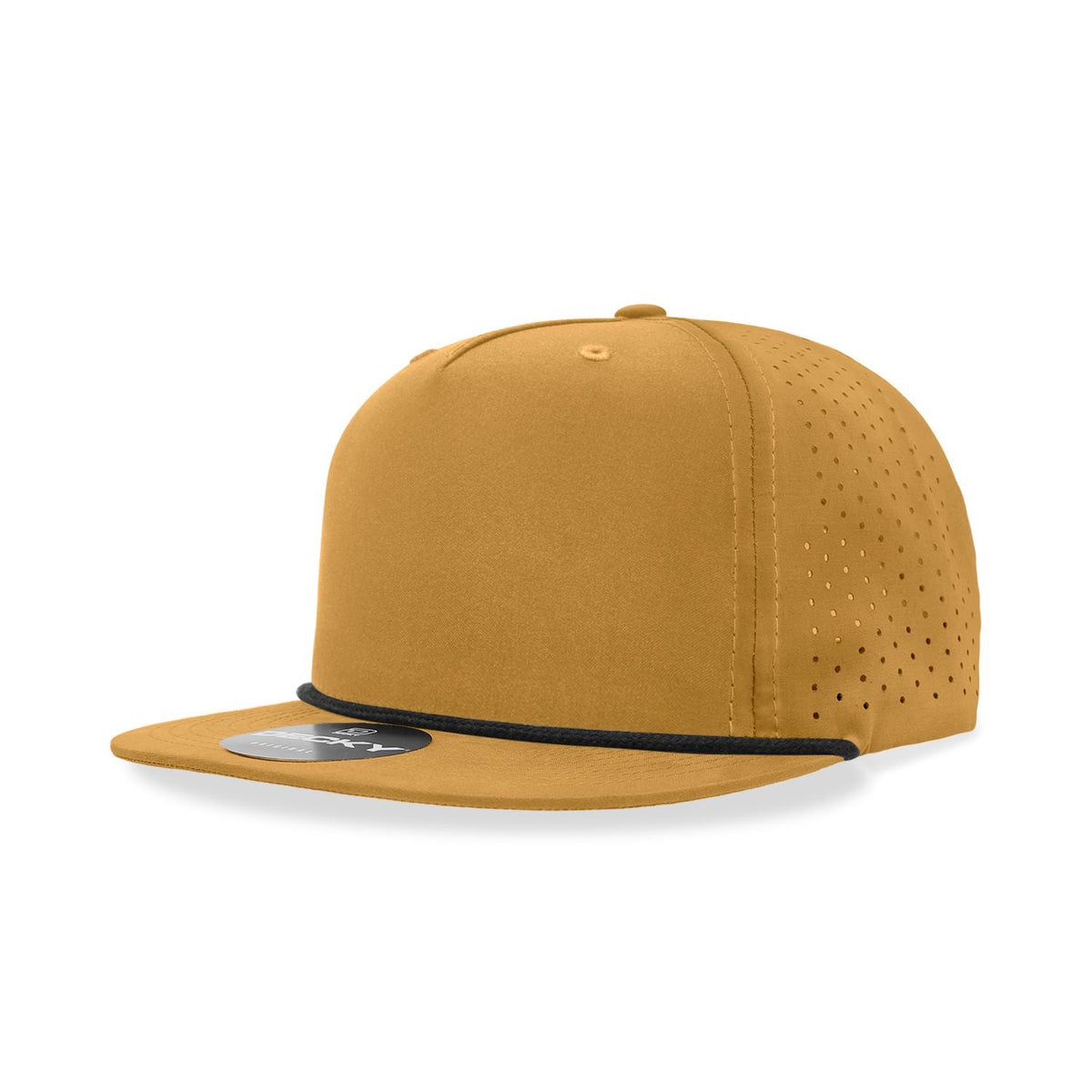 Decky 6226 5 Panel High Profile Relaxed Perforated Performance Rope Hat - Blank - Signature Edition