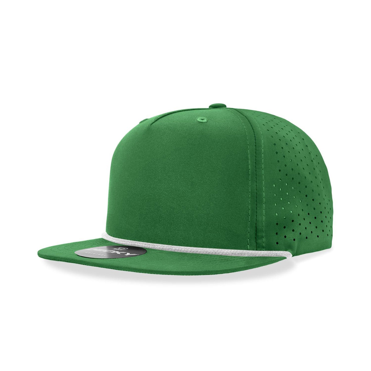 Decky 6226 5 Panel High Profile Relaxed Perforated Performance Rope Hat - Blank - Signature Edition