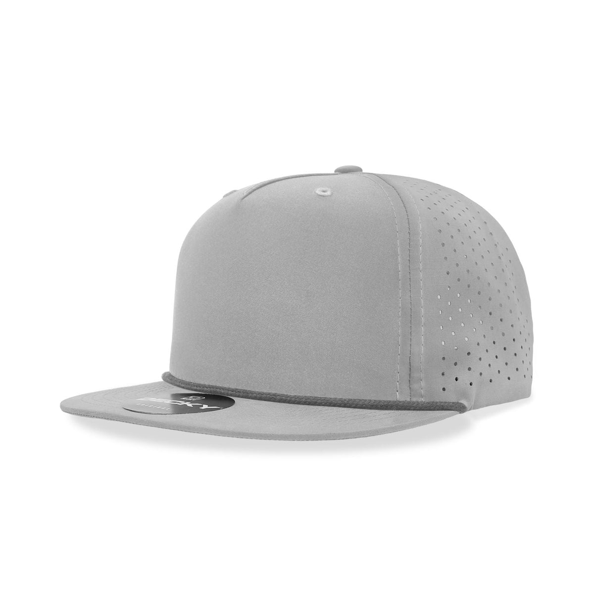 Decky 6226 5 Panel High Profile Relaxed Perforated Performance Rope Hat - Blank - Signature Edition
