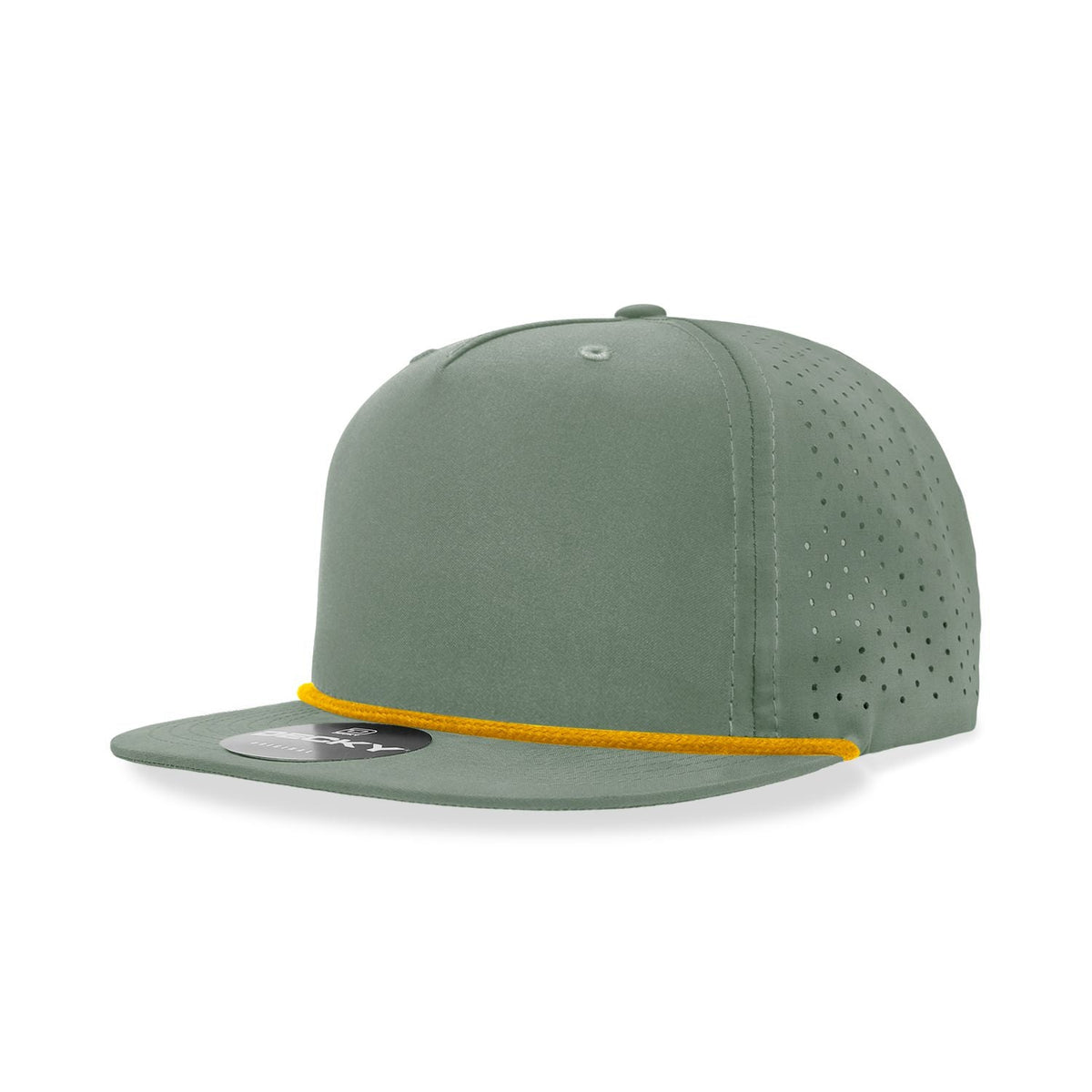 Decky 6226 5 Panel High Profile Relaxed Perforated Performance Rope Hat - Blank - Signature Edition