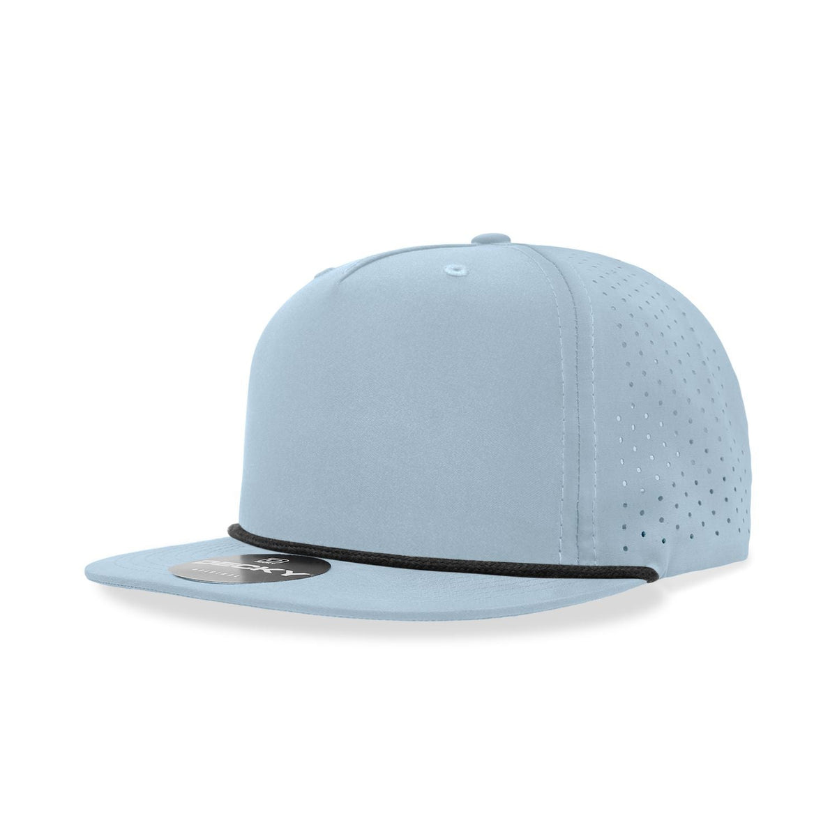 Decky 6226 5 Panel High Profile Relaxed Perforated Performance Rope Hat - Blank - Signature Edition