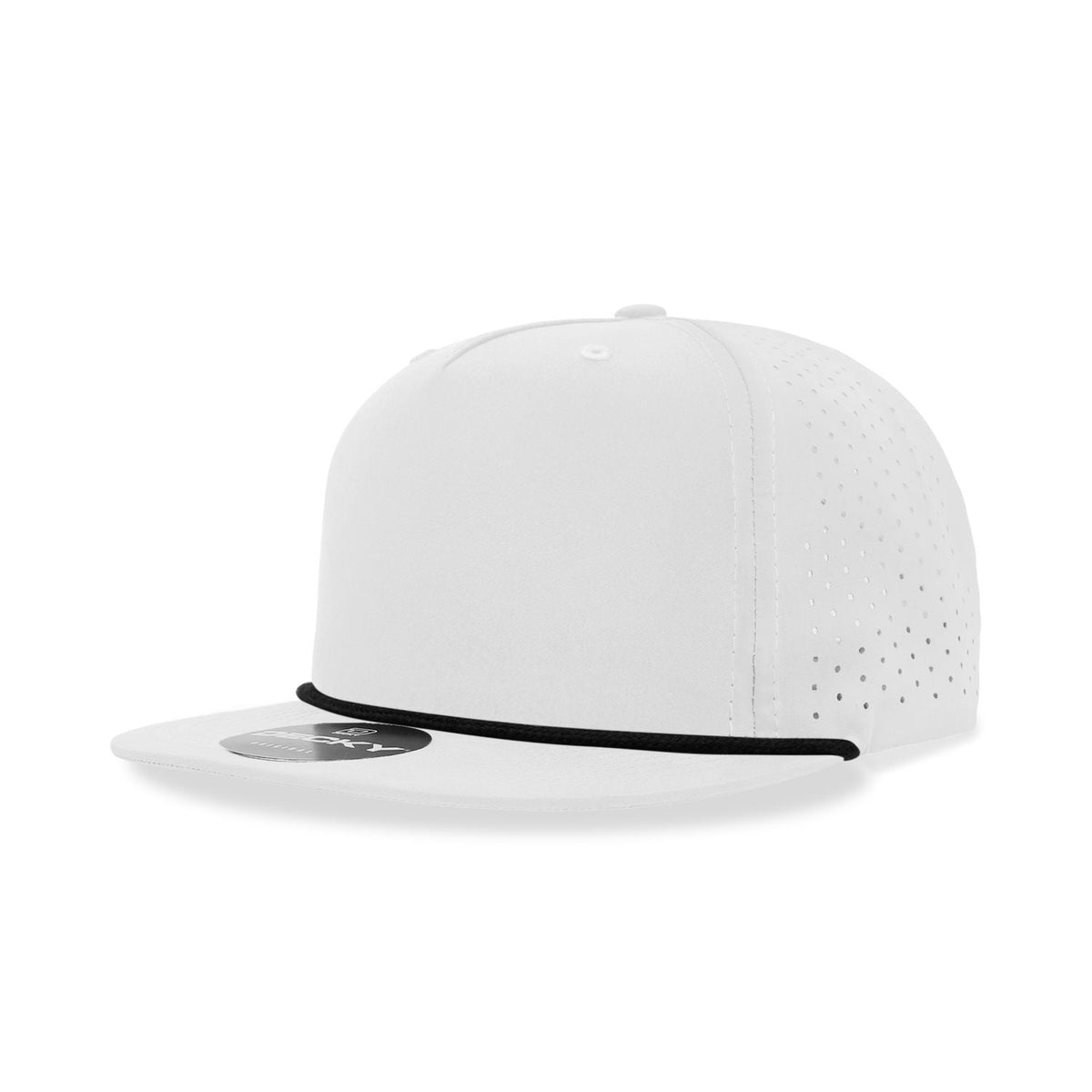 Decky 6226 5 Panel High Profile Relaxed Perforated Performance Rope Hat - Blank - Signature Edition