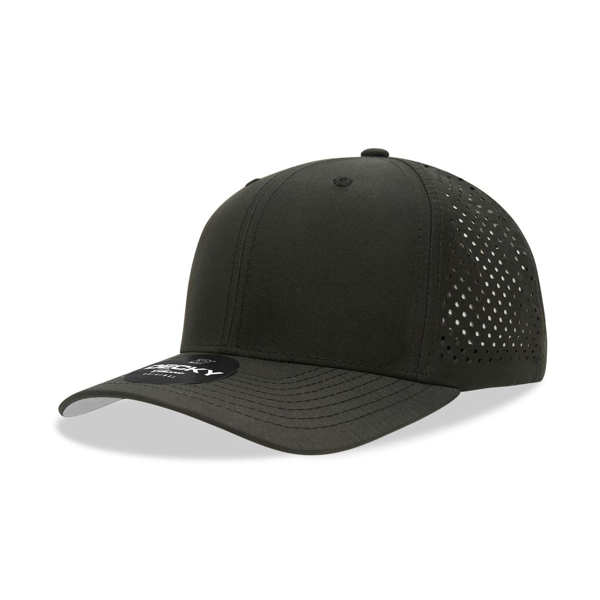 Decky 6227 6 Panel Mid Profile Structured Perforated Performance Cap - Blank - Signature Edition