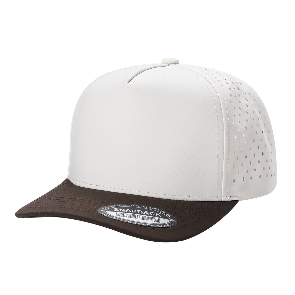 Unbranded 5 Panel Perforated Laser Mesh Hat Waterproof Cap - Signature Edition