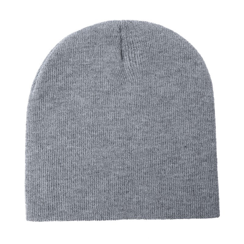 Unbranded Short Knit Beanie, Blank Knit Cap - Signature Edition