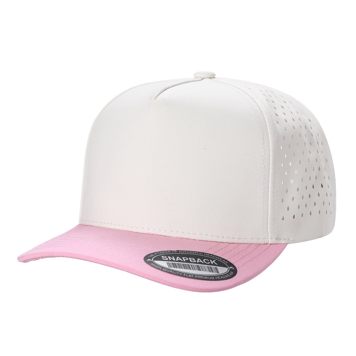 Unbranded 5 Panel Perforated Laser Mesh Hat Waterproof Cap - Signature Edition