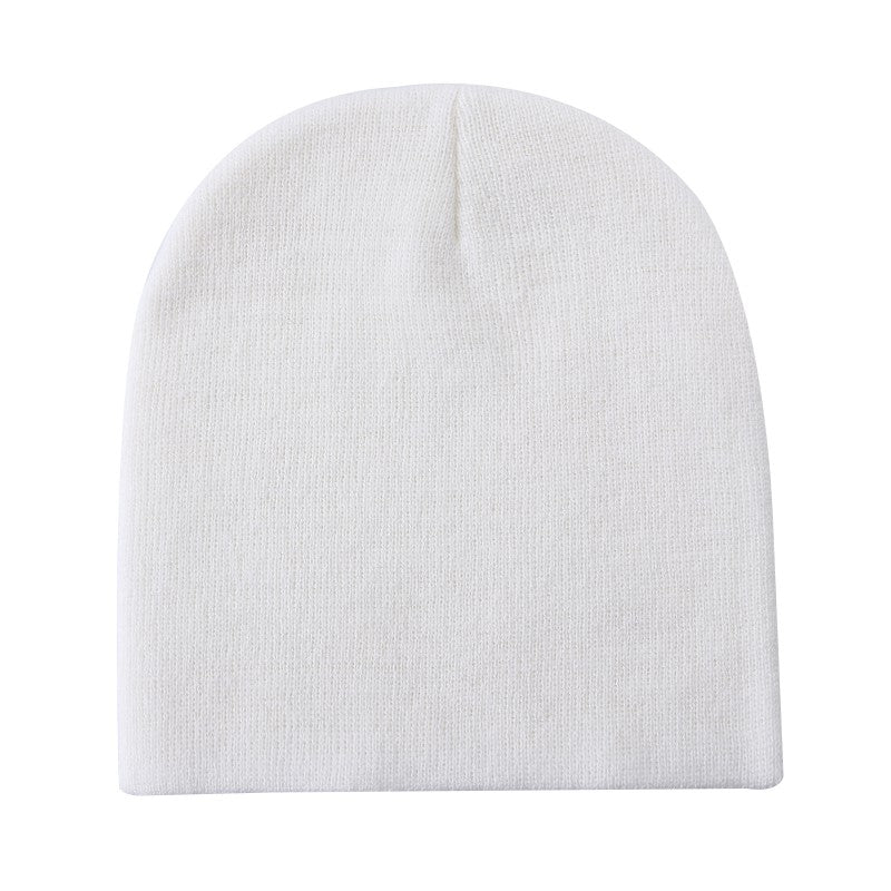 Unbranded Short Knit Beanie, Blank Knit Cap - Signature Edition