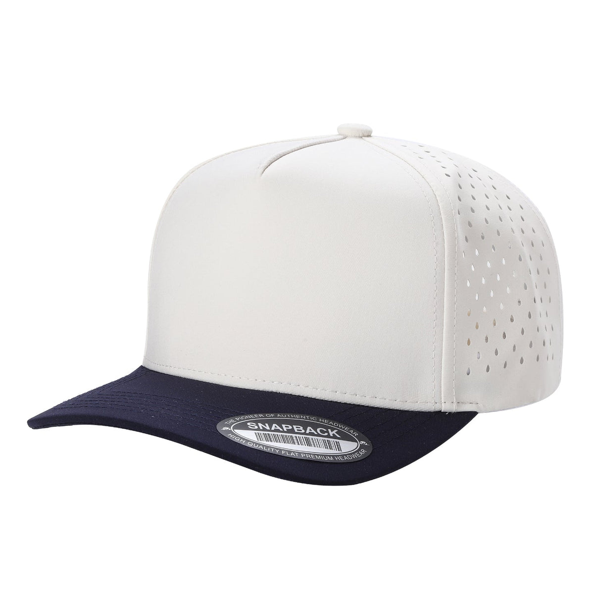 Unbranded 5 Panel Perforated Laser Mesh Hat Waterproof Cap - Signature Edition