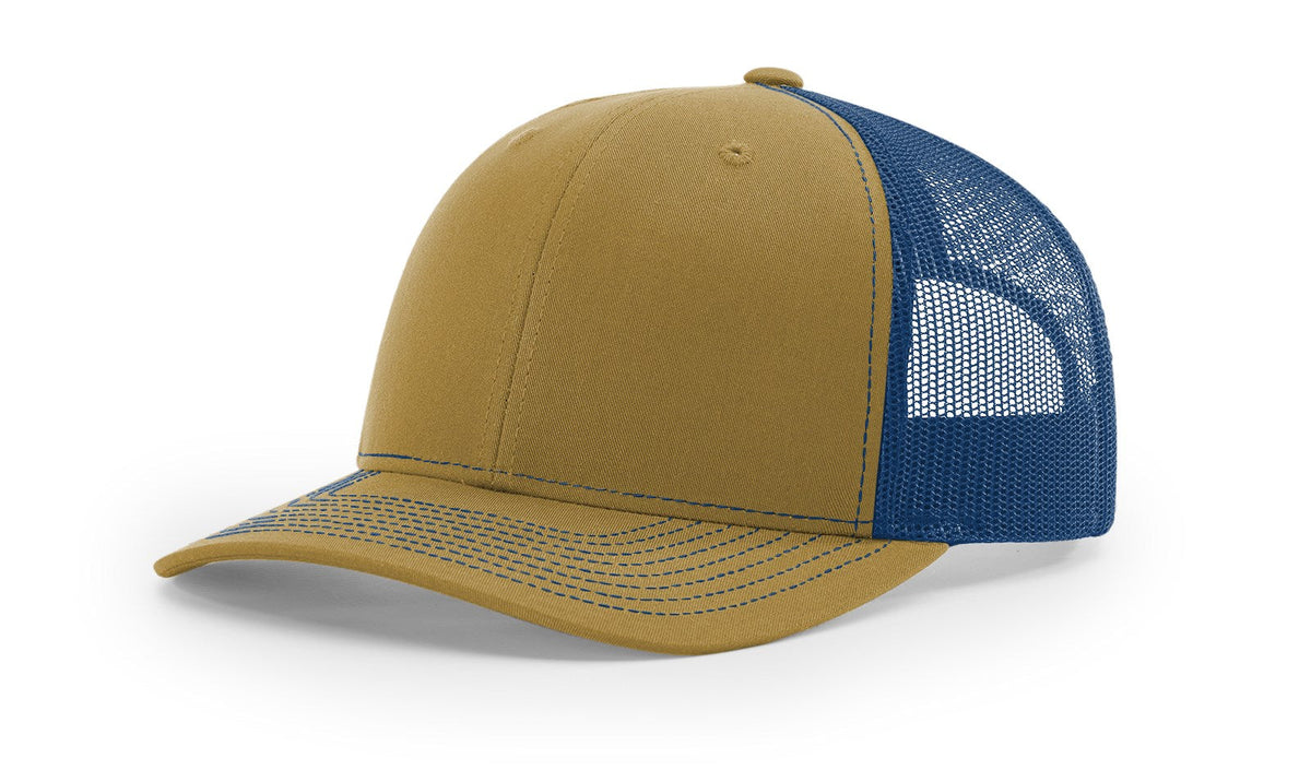 Richardson 112 Trucker Cap Split Hats Split Colors Two Colors - Blank - Signature Edition