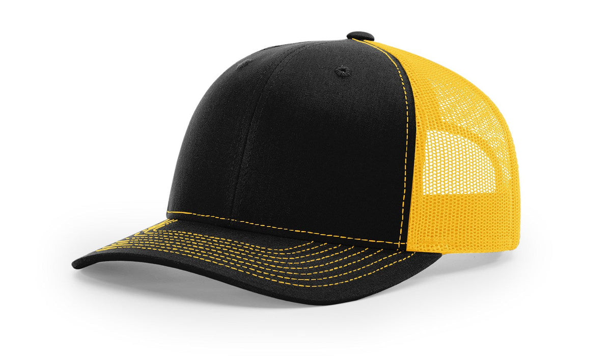 Richardson 112 Trucker Cap Split Hats Split Colors Two Colors - Blank - Signature Edition