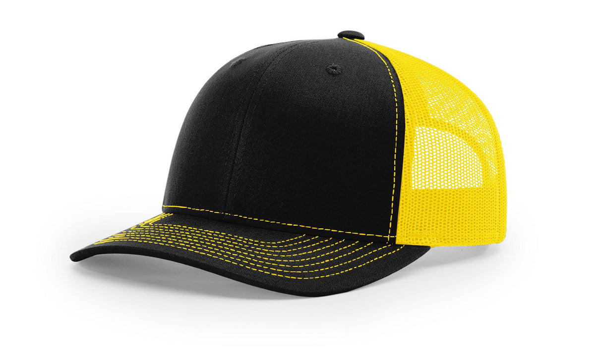 Richardson 112 Trucker Cap Split Hats Split Colors Two Colors - Blank - Signature Edition