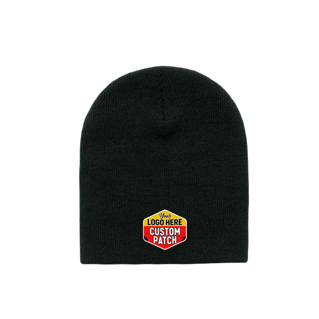Custom Patch Decky 614 - Acrylic Short Beanie, Knit Cap - 614 - Signature Edition