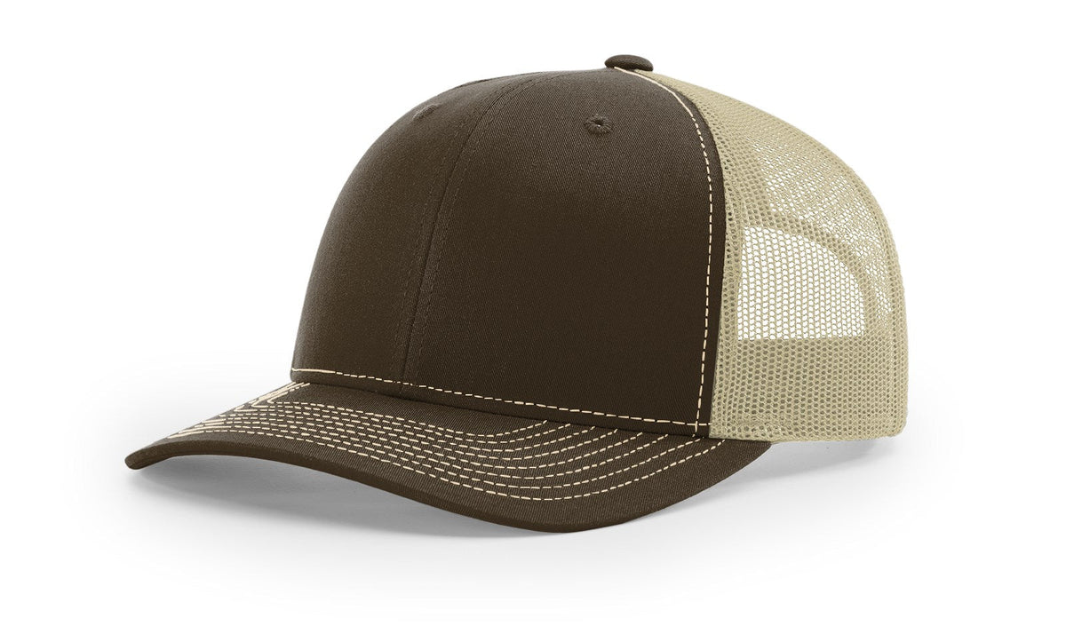 Richardson 112 Trucker Cap Split Hats Split Colors Two Colors - Blank - Signature Edition