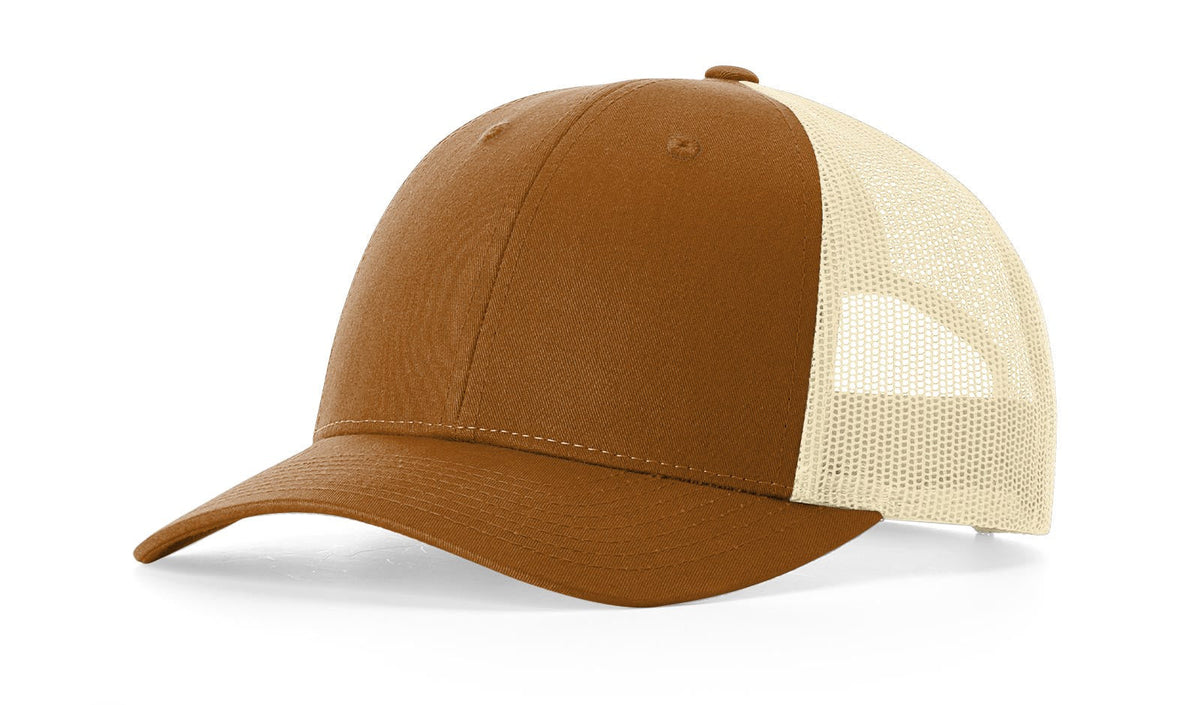 Richardson 115 Low Pro Trucker Cap, Snapback Hat - Blank - Signature Edition