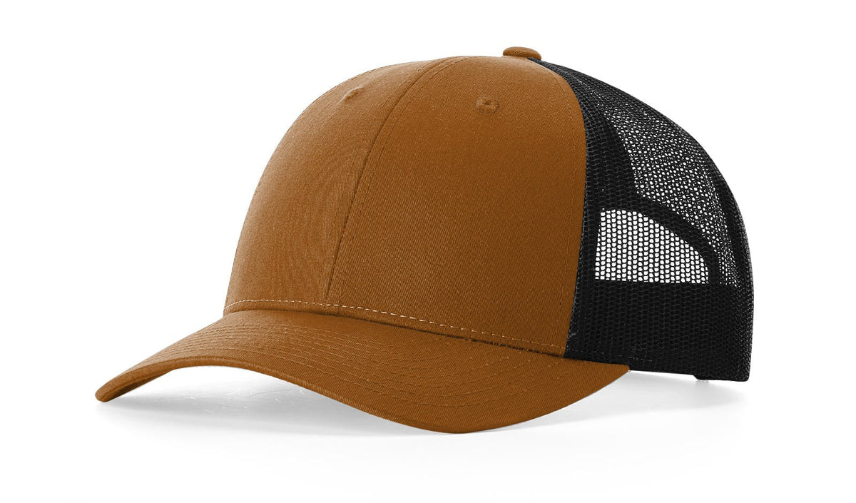 Richardson 115 Low Pro Trucker Cap, Snapback Hat - Blank - Signature Edition
