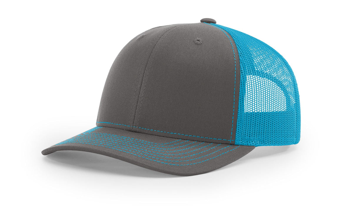 Richardson 112 Trucker Cap Split Hats Split Colors Two Colors - Blank - Signature Edition