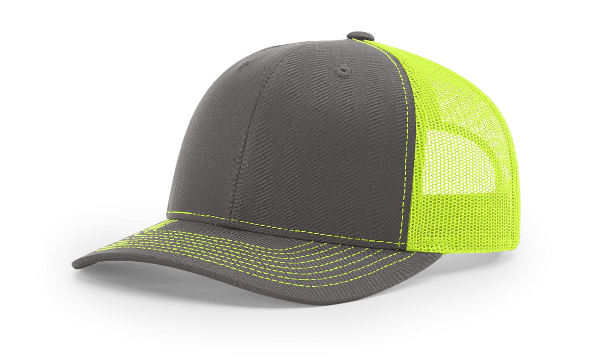 Richardson 112 Trucker Cap Split Hats Split Colors Two Colors - Blank - Signature Edition