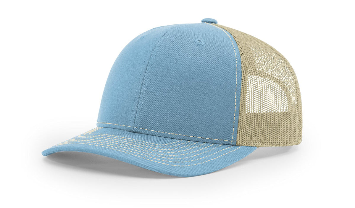 Richardson 112 Trucker Cap Split Hats Split Colors Two Colors - Blank - Signature Edition