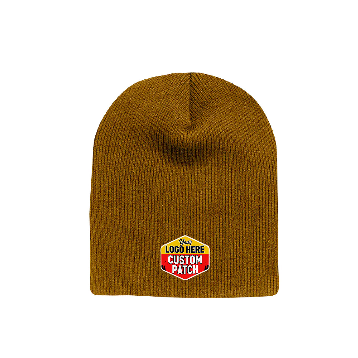 Custom Patch Decky 614 - Acrylic Short Beanie, Knit Cap - 614 - Signature Edition