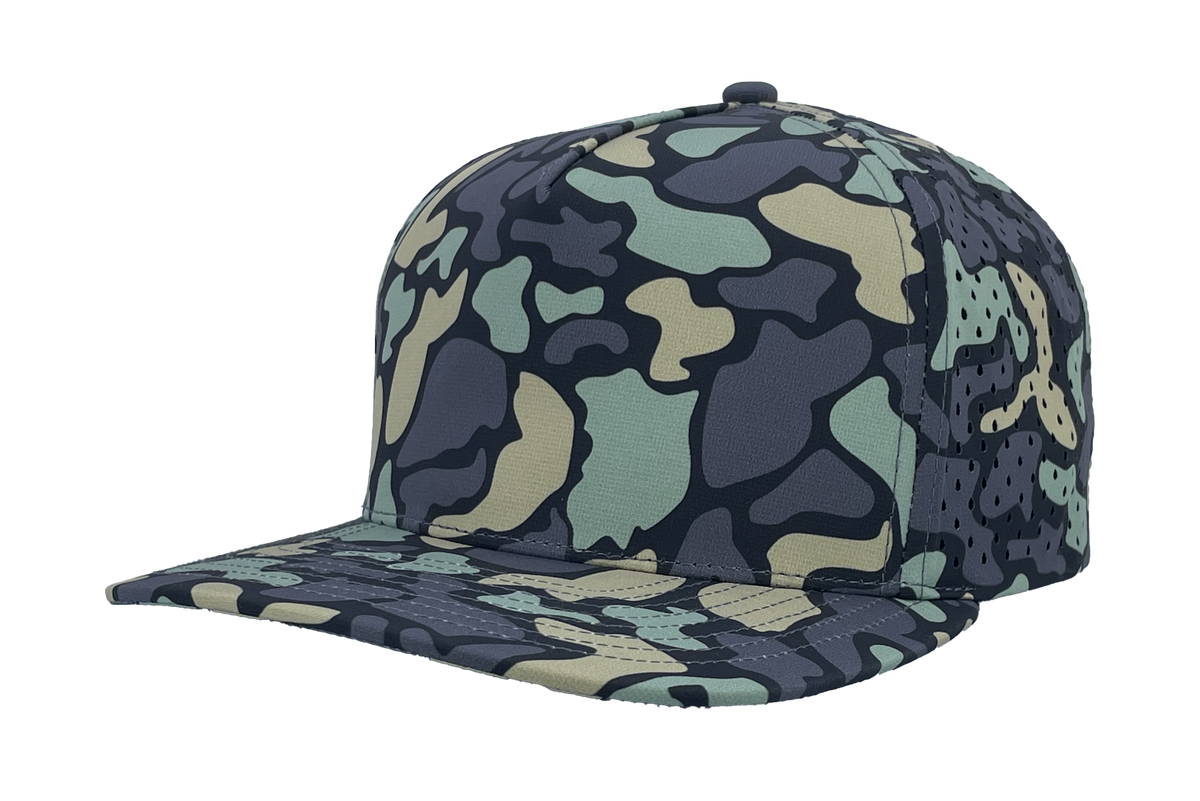 Zapped Headwear Blackhawk 5 Panel Perforated Cap - Signature Edition