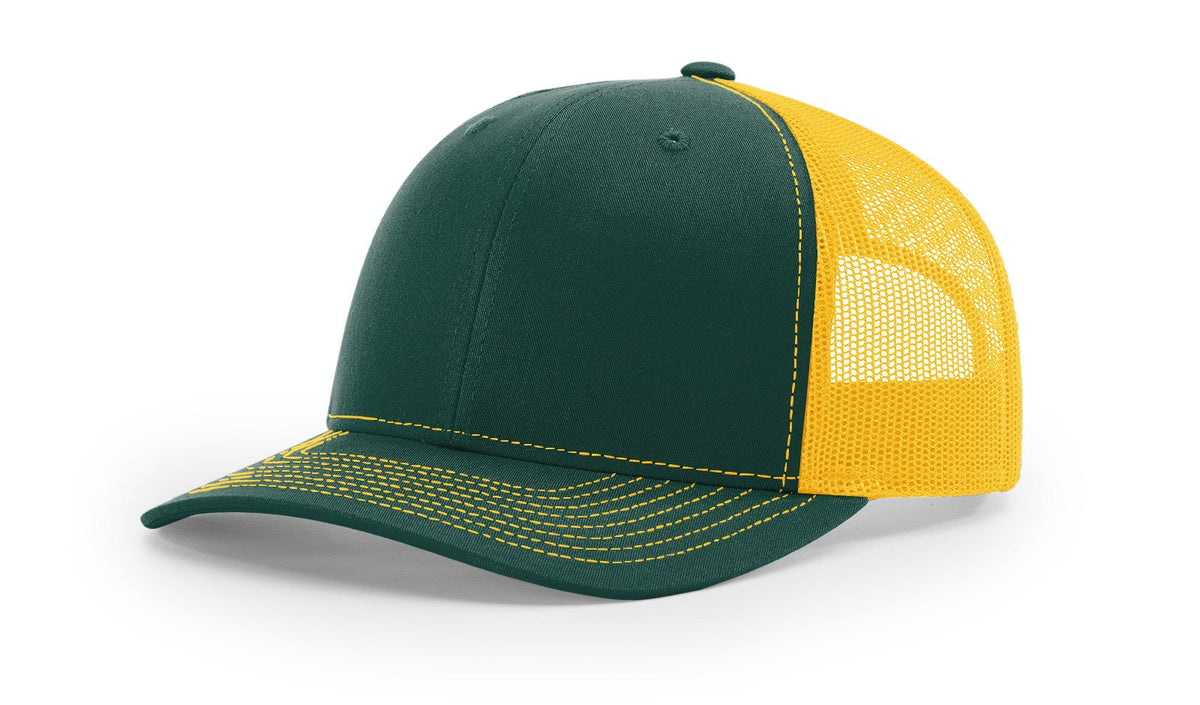 Richardson 112 Trucker Cap Split Hats Split Colors Two Colors - Blank - Signature Edition