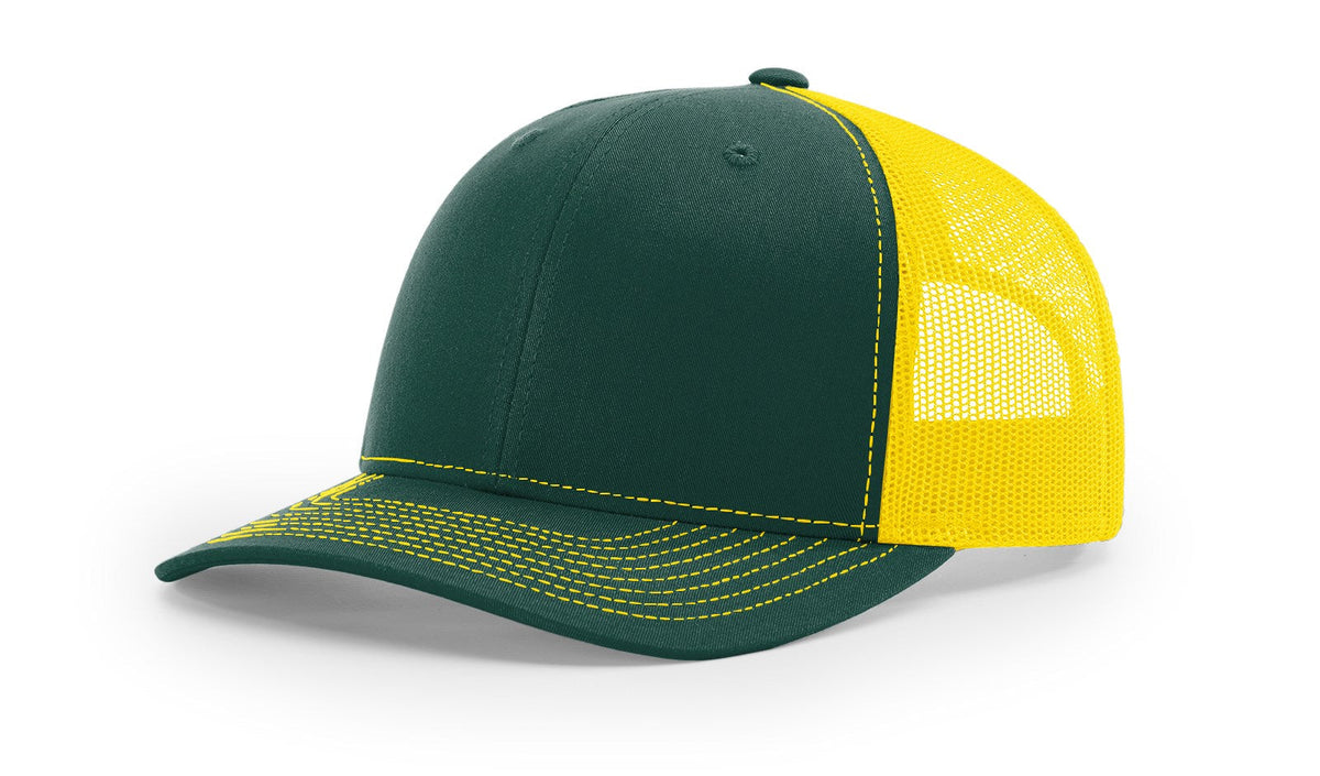 Richardson 112 Trucker Cap Split Hats Split Colors Two Colors - Blank - Signature Edition