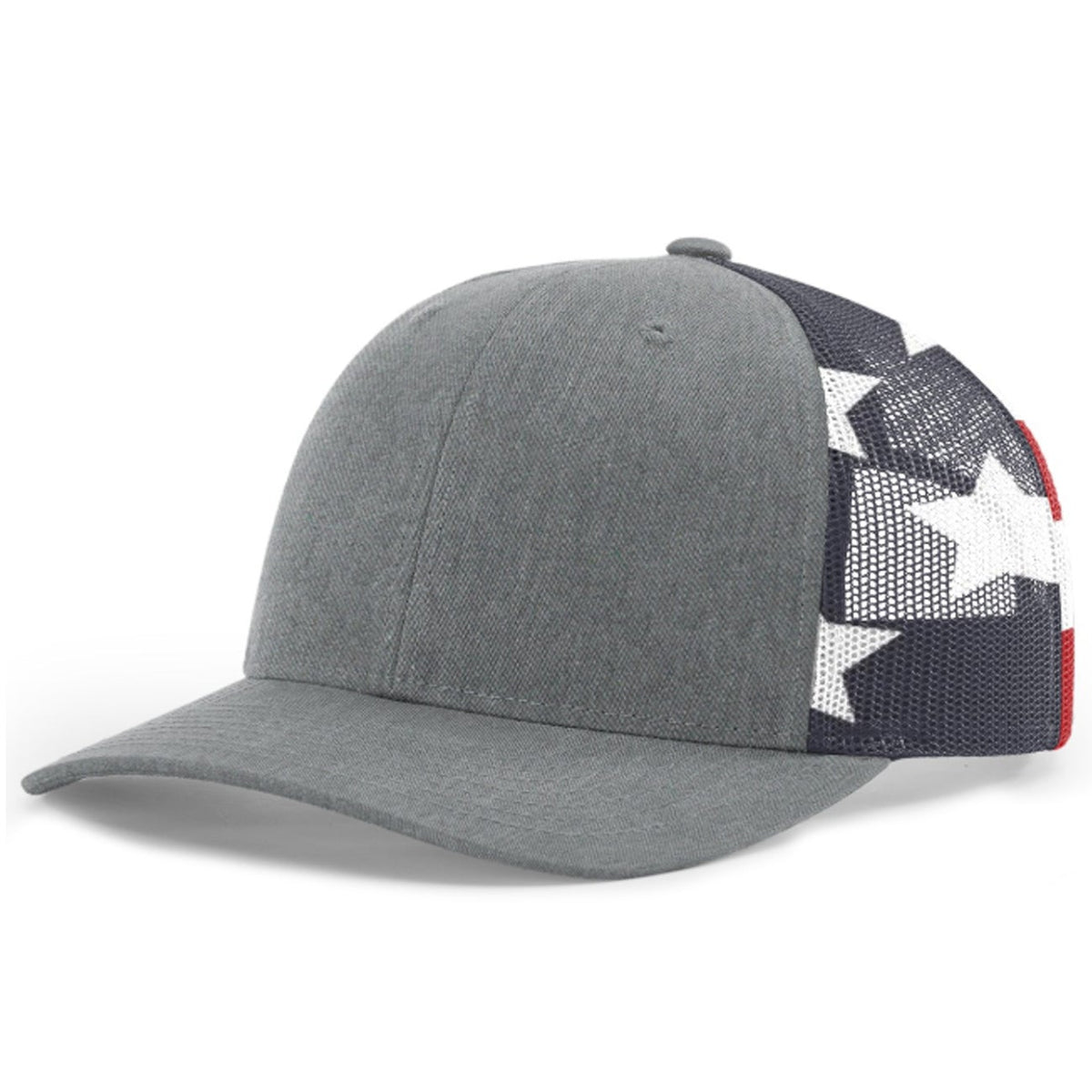 Richardson 112PM Printed Mesh Back Trucker Cap Snapback Hat - Blank - Signature Edition