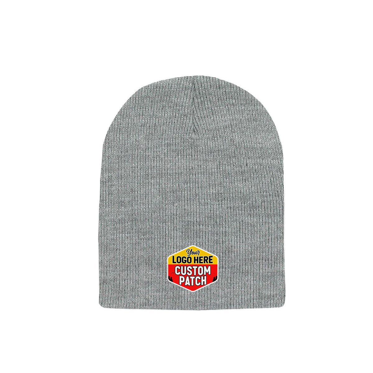 Custom Patch Decky 614 - Acrylic Short Beanie, Knit Cap - 614 - Signature Edition