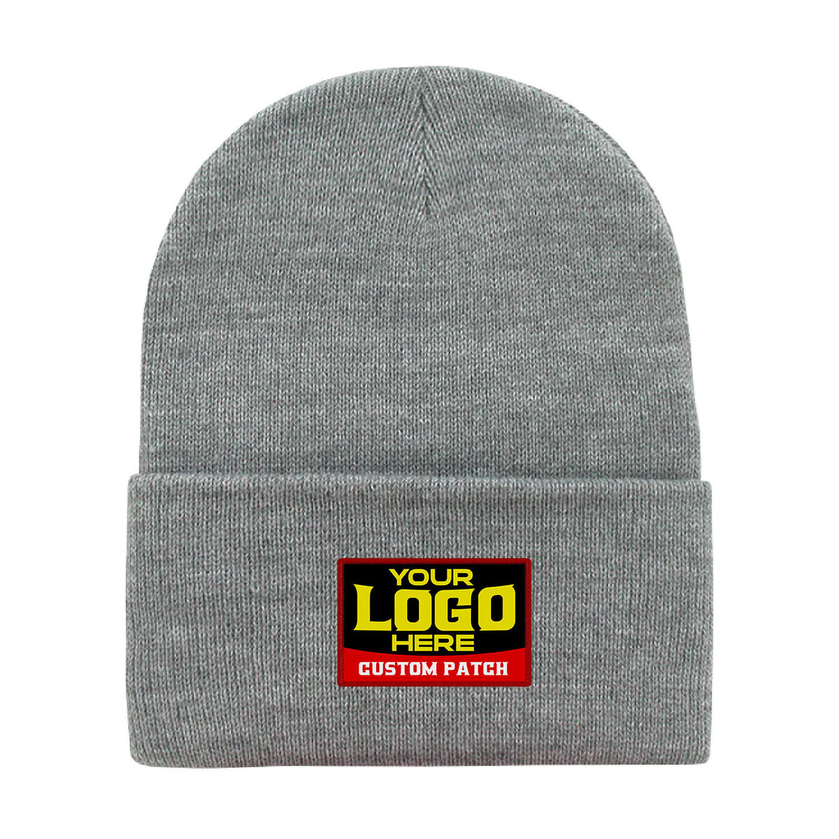 Custom Patch Decky 186 - Acrylic Long Beanie, Knit Cap - 186 - Signature Edition