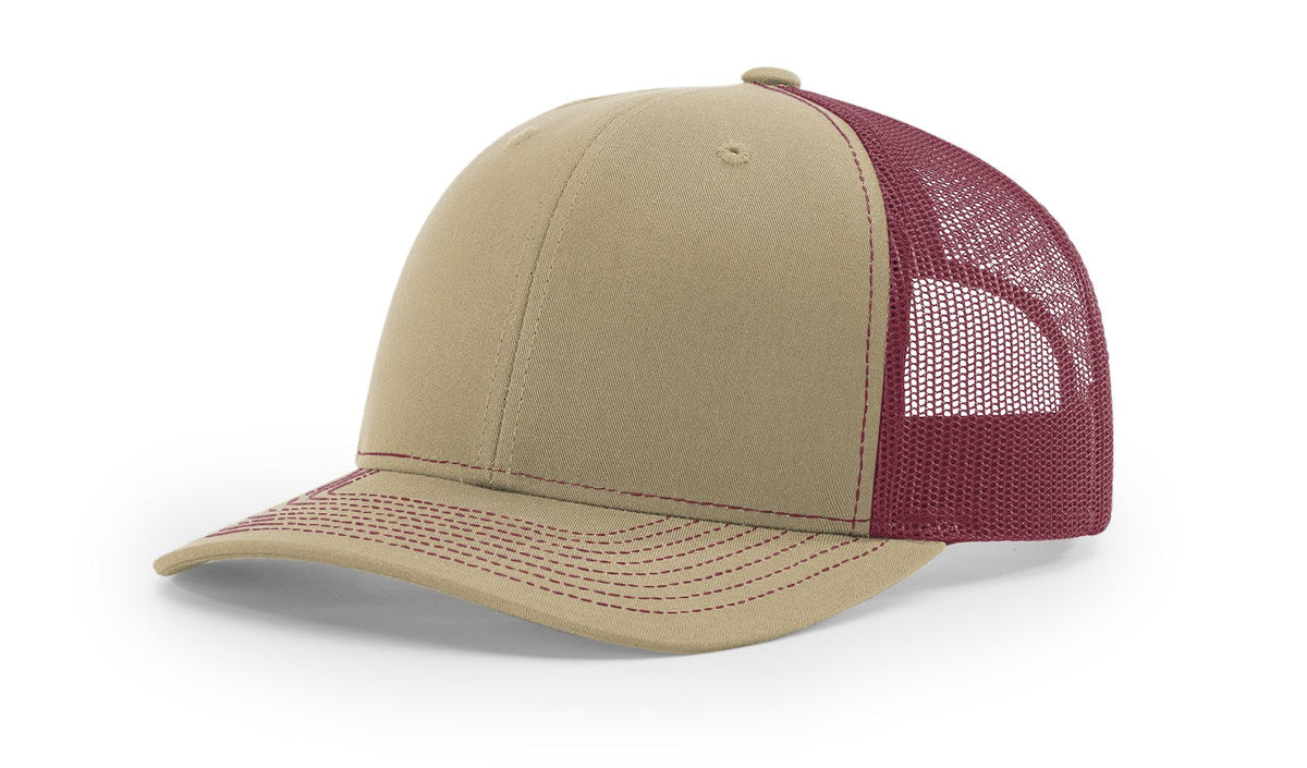 Richardson 112 Trucker Cap Split Hats Split Colors Two Colors - Blank - Signature Edition