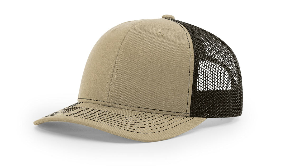Richardson 112 Trucker Cap Split Hats Split Colors Two Colors - Blank - Signature Edition