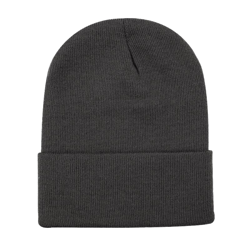 Unbranded Long Knit Beanie, Blank Knit Cap - Signature Edition