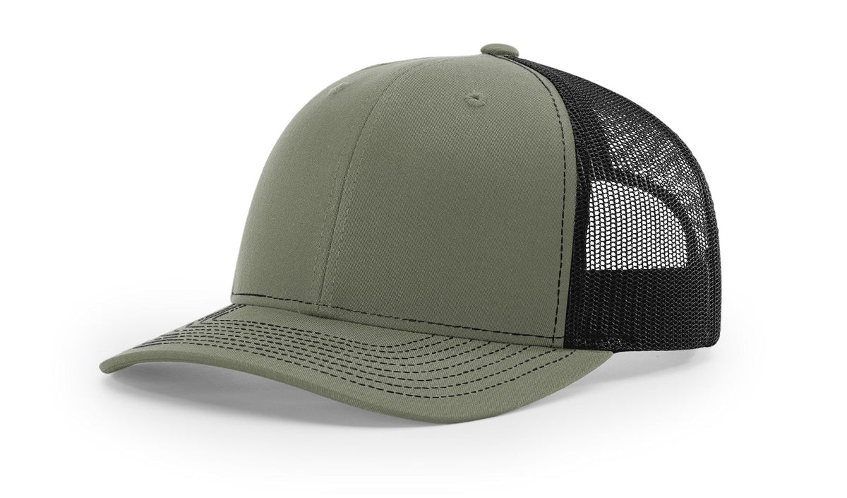 Richardson 112 Trucker Cap Split Hats Split Colors Two Colors - Blank - Signature Edition